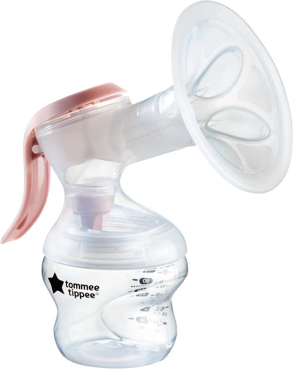 Tommee Tippee Made for Me Manual Breast Pump Wireless Portable 150ml Bottle