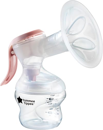 Tommee Tippee Made for Me Manual Breast Pump Wireless Portable 150ml Bottle