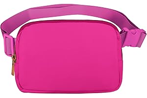 VOROLO Waist Pack for Running Fanny Pack for Women and Men Gift Crossbody Belt Bag Bum Bag with Adjustable Strap for Sports for Men and Women