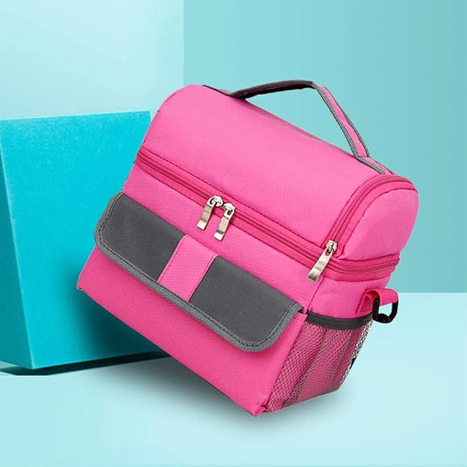 YOUCAI Bolsa Isotermica de Almuerzo Nevera Portatil Bolsa de Hielo ...