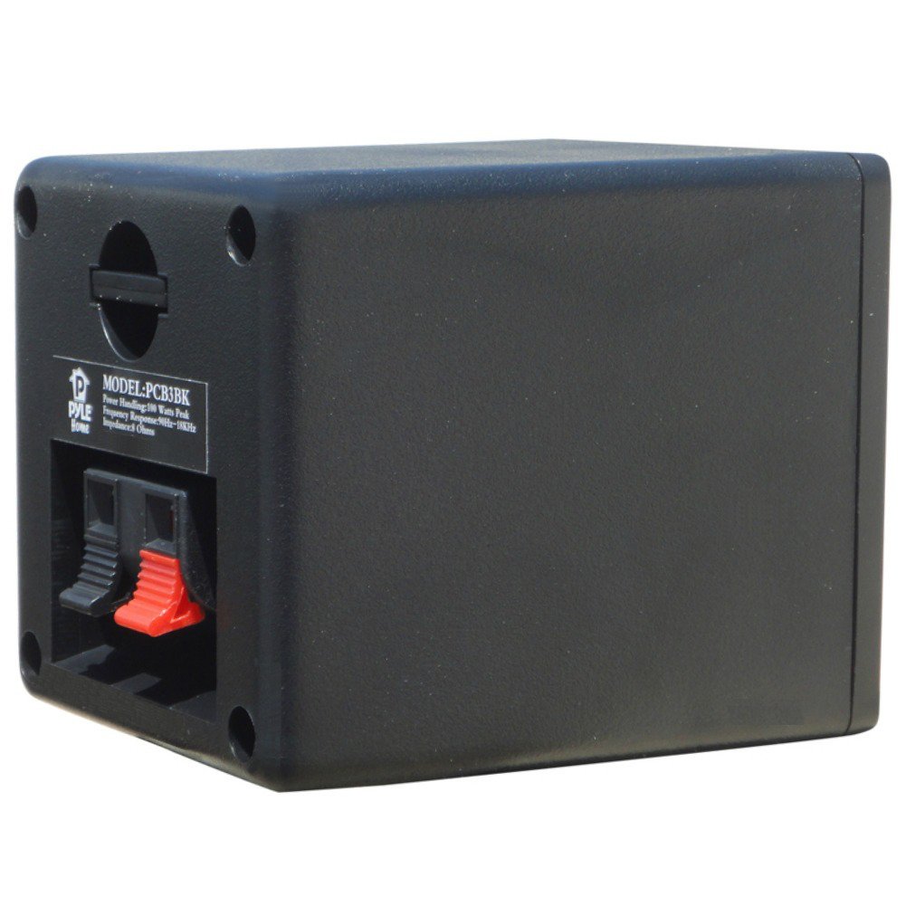 Sistemi audio/video per auto COPPIA DI CASSE CUBO PASSIVE PYLE PCB3BK