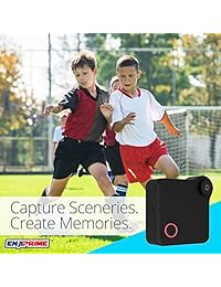 Mini cámara de acción inalámbrica WiFi Nanny Cop Cam, cámaras de sistema de monitorización pequeña para teléfono móvil, cámaras para el hogar, oficina, coche y dron con detección de movimiento y visión nocturna
