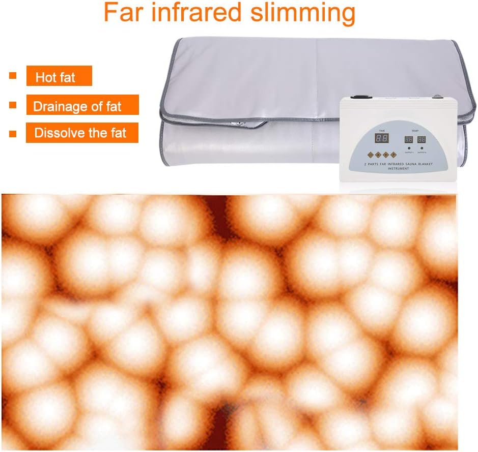 Cocoarm Portable Steam Sauna Spa Folding Tent Body Shaper Sauna Slimming Blanket Detox Therapy Machine Infrared Blanket (06): Garden & Outdoor