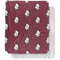 Bellarmine University Blanket, 50"x60" Logo Pattern