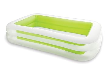 Intex 0078257564835 Piscine Rectangulaire Family 749 Liters L Vert