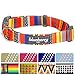 Blueberry Pet Essentials Nautical Flags Inspired Designer Adjustable Dog Collar, Neck 12