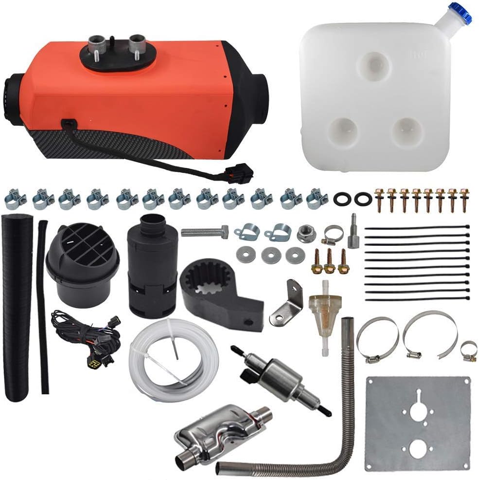 labwork-parts 8KW 12V Diesel Air Heater LCD Thermostat Quiet 8000W for Car Trucks Boat Trailer