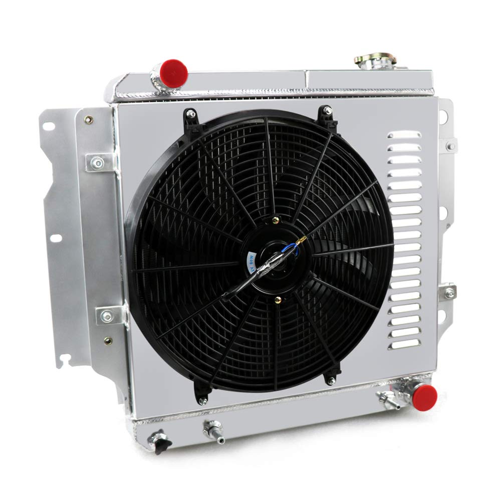 Buy OzCoolingParts 8706 Jeep Wrangler Radiator Fan Shroud Kit, 2 Row