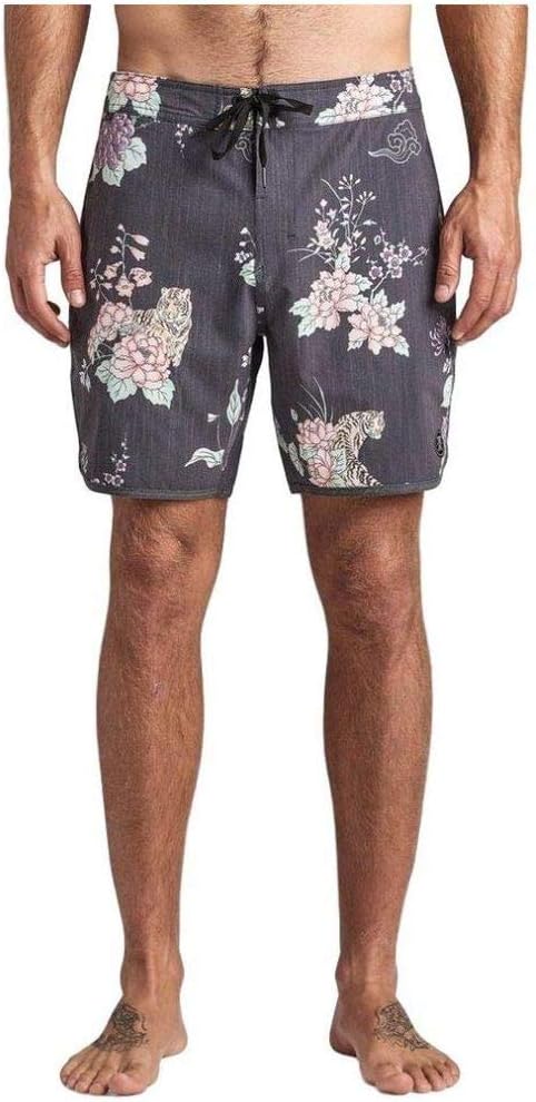 thin red line swim trunks