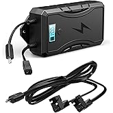 Ponkor Battery Pack for Reclining Furniture- 2500mAh Power Recliner Battery Rechargeable, Universal Furniture Battery Pack with 2-Pin Electric Cord for Lift Chairs Sofas- Power Supply