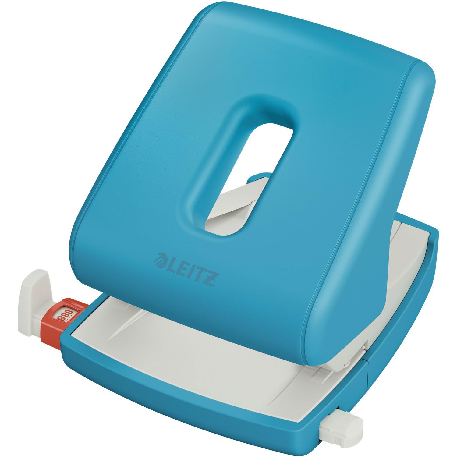 Leitz Hole Punch, 30 Sheet Capacity, Cosy Range, Calm Blue, 50040061