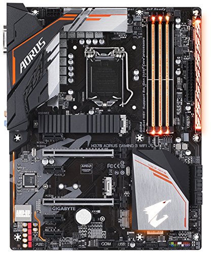 GIGABYTE H370 AORUS Gaming 3 WiFi (LGA1151/Intel/USB3.1 Gen 2 Type A,Type C/HDMI/M.2/ATX/DDR4/Motherboard)