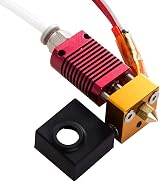 NACTECH MK8 Hotend Kit 24V 40W Extruder with PTFE Tubing & 0.4mm Nozzles for view 3