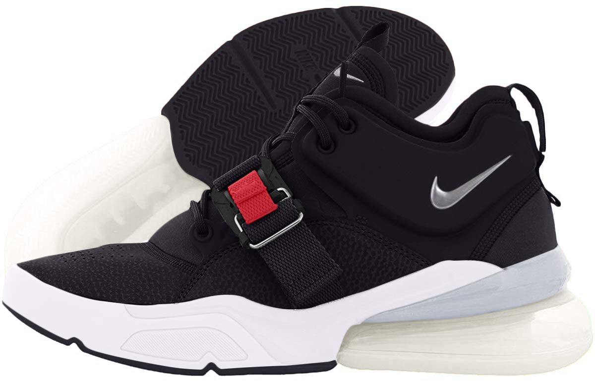 Nike Air Force 270 Men's Running Shoes Black/Metallic Silver-White  AH6772-001 (11.5 D(M) US) on Galleon Philippines