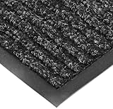 Notrax T39 Bristol Ridge Entrance Mat, for Home or Office, 2' X 3' Midnight