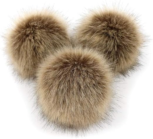 pompon vrai fourrure