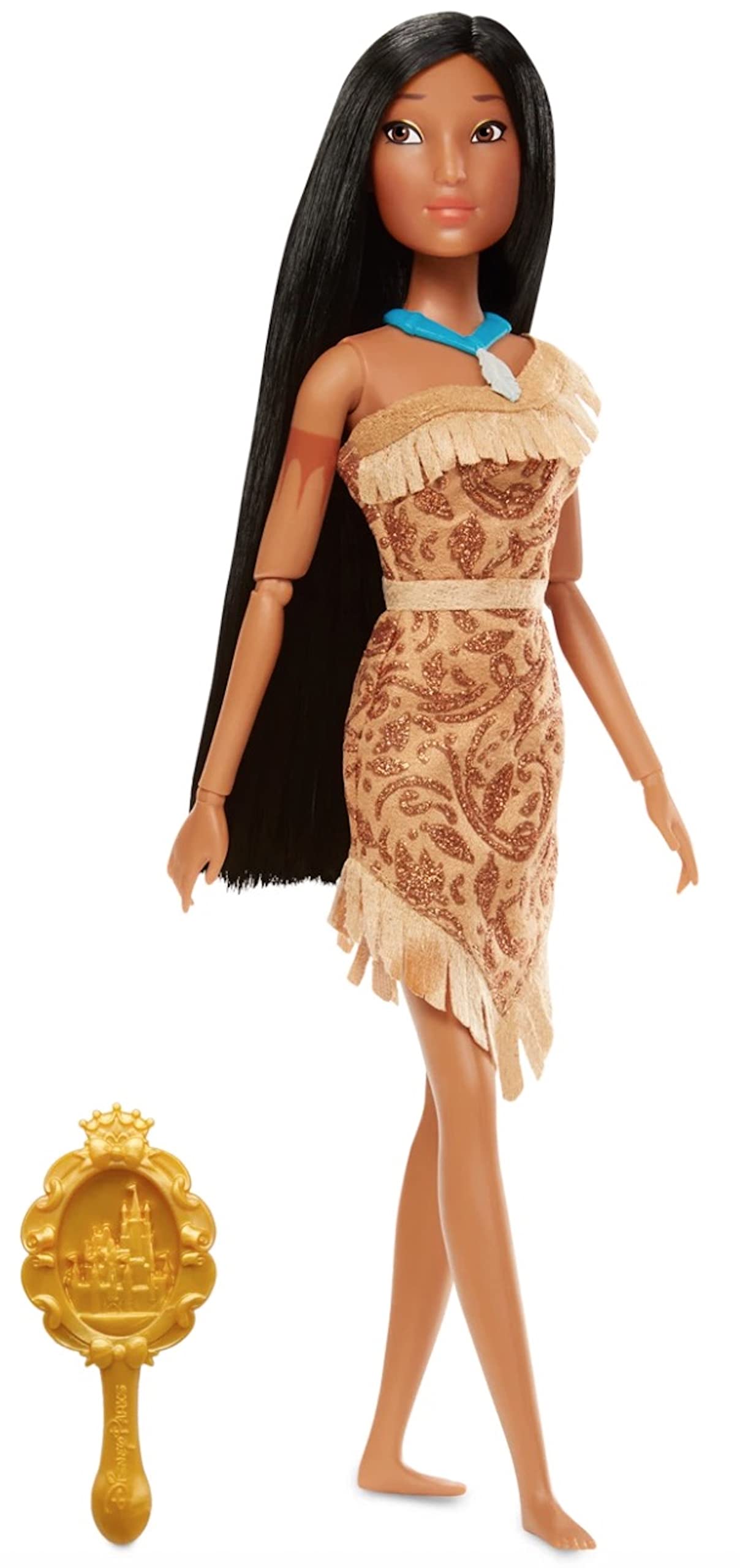 Disney Parks Exclusive - 12 Inch Doll with Brush - Pocahontas