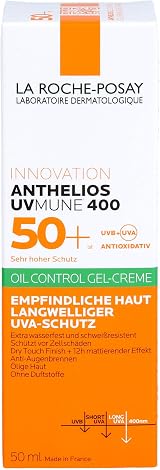 La Roche-Posay Anthelios UVMune 400 Oil Control Gel Cream SPF50+ Mattifying view 1