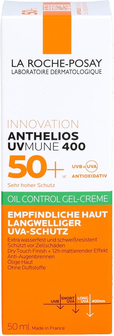 La Roche-Posay Anthelios UVMune 400 Oil Control Gel Cream SPF50+ Mattifying