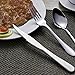 HUIRUI Flatware Cutlery Sets, Stainless Steel Silverware Set for Families, Kitchens, Hotels or Restaurants Dinnerware Cutlery Set Tableware Utensil Set Gift Box Package Utensil Set 24-Piece