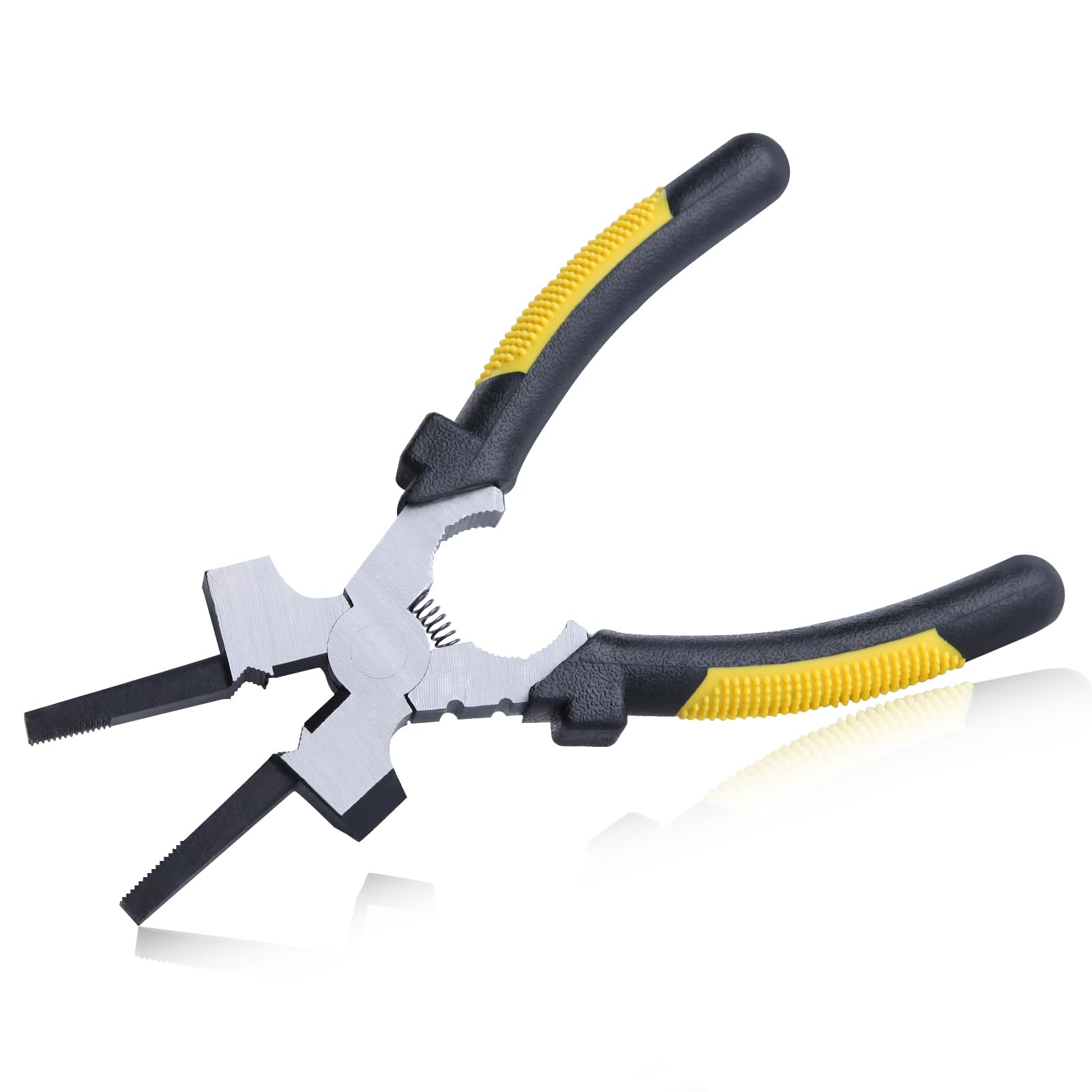 LEONTOOL 7-Inch MIG Welding Pliers with Measurement Holes MIG Nozzle Cleaner Wire Cutter Professional MIG Pliers Multi-Function Welding Tools for Welding, Electrical, Mechanical, Workshop and Home Use — image 1