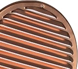 EUROPLAST Ø200mm Copper Round Air Vent Grille Cover with Insect Mesh view 7