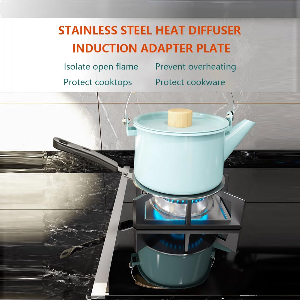 Mua 9.45inch Heat Diffuser Stainless Steel Induction Adapter Diffuser ...