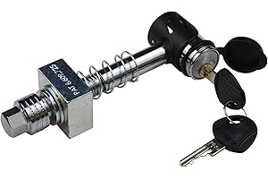 Let's Go Aero (SHP2040-XL) Keyless Press-on Locking Silent Hitch Pin for 2.5in Hitches