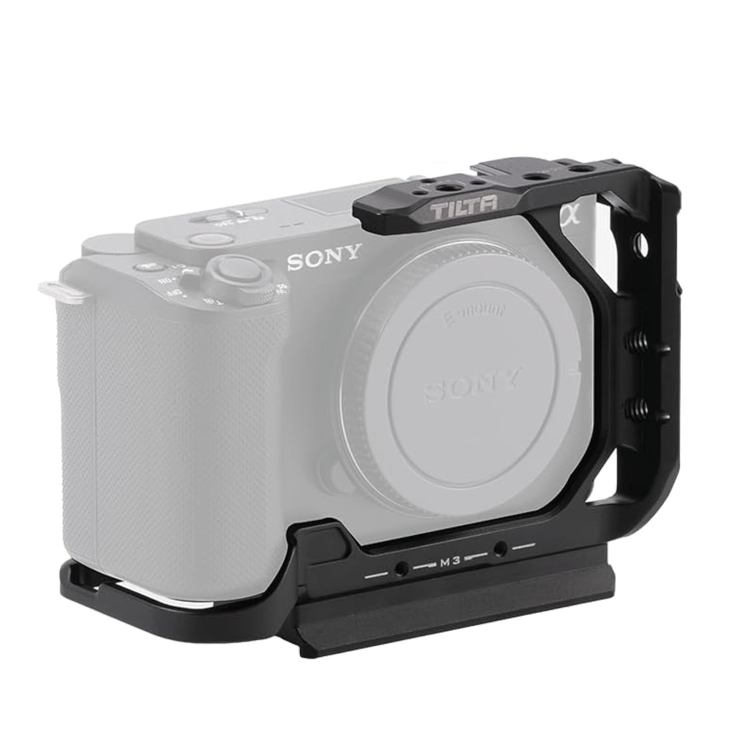 Tilta Half Camera Cage Compatible with Sony ZV-E1 with Allen Key High Compatibility and Lightweight Design for Vlogging- Black TA-T35-HCC-B — image 1