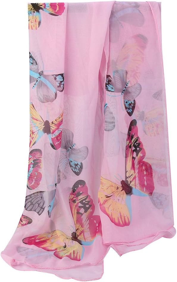 Women Long Scarf, DELOITO Fashion Women Long Soft Wrap scarf Ladies Shawl Chiffon Scarf Scarves