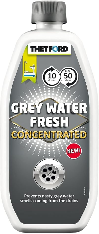 Thetford Grey Water Fresh Concentrated comprises RV and marine sanitary system