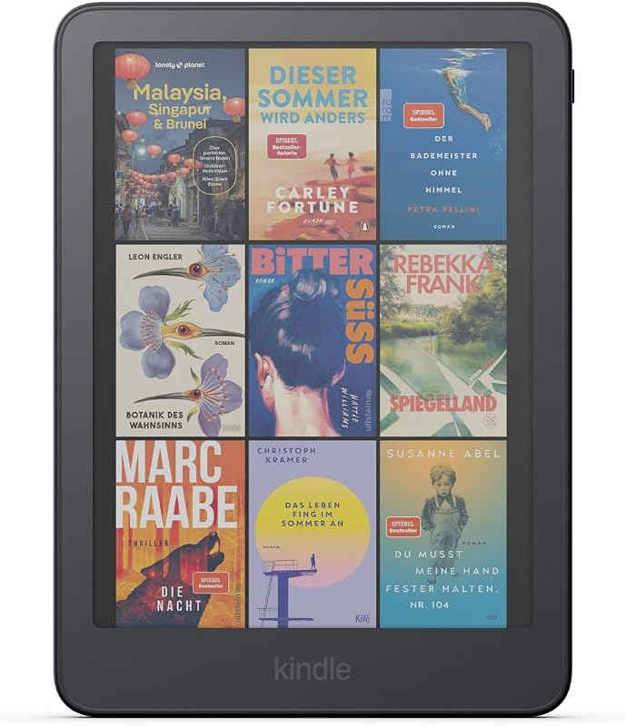 Kindle Colorsoft 16 GB (neueste Generation), jetzt dünner und leichter, 7-Zoll-Farbdisplay, verstellbare Farbtemperatur, Graphit