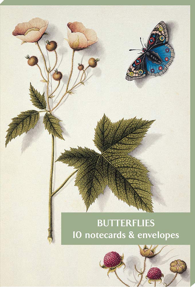 Fitzwilliam Museum Butterflies Blank Notecard Pack University of Cambridge (2 each of 5 designs)