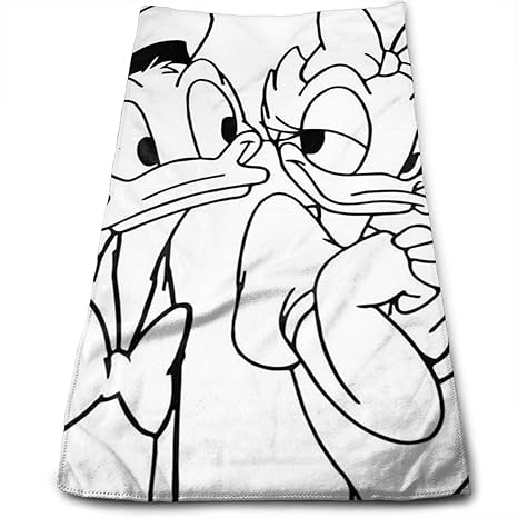 Amazon Co Jp ドナルドダックとデイジーダック フェイスタオル 柔らかな肌触り 吸水速乾 ふわふわ 人気タオル 家庭用 業務用 最適 1枚 30 70cm Home Kitchen