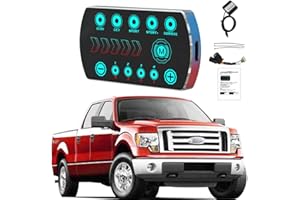 MCFAD·YX Throttle Response Controller 10 Drive Modes Intelligent Smart Electronic Racing Pedal Accelerator Compatible for Mazda Ford F150-F550 Explorer Mustang Bronco Ranger Edge Fusion Taurus Focus Land Rover