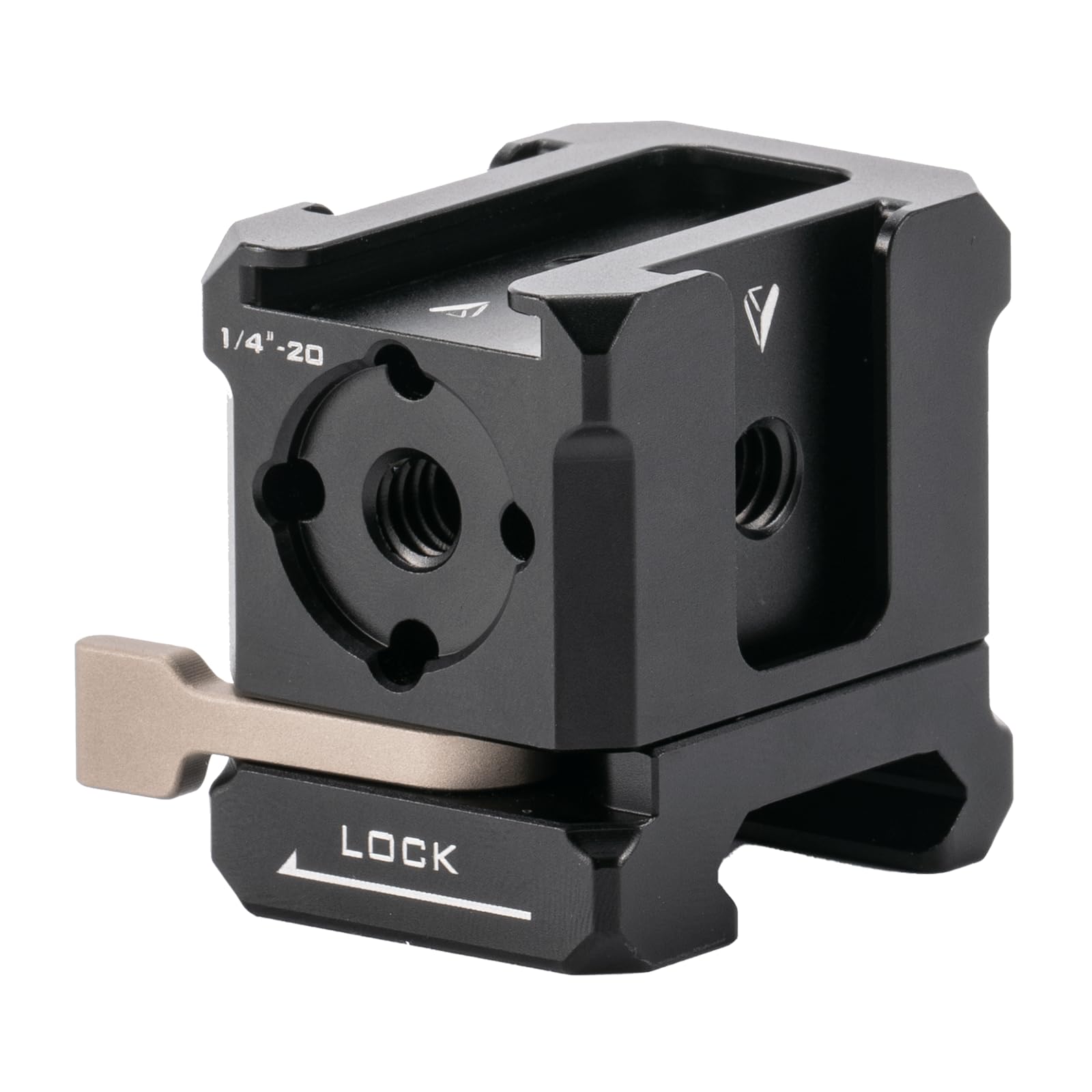 Tilta Multi-Functional NATO Mounting Bracket with Anti-Slip Design,Stronger Capacity and Greater Capability – Black TA-NMB-B