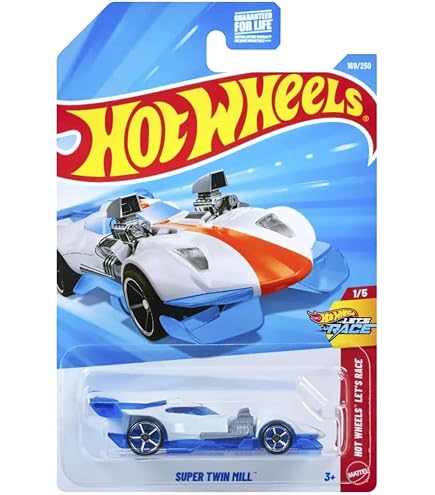 Amazon.com: Hot Wheels Twin Mill - Dream Garage 3/5 - Blue 61/250