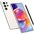 nudecision C24 Ultra Smartphone, 6+256GB Unlocked Cell Phone, Android 13.0, 48+108MP Zoom Camera, Build-in Pen,Long Battery Life 6800mAh, Dual SIM, 6.8“ HD Screen,Face ID/Fingerprint Lock/GPS (White)