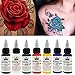 Semi-permanent Natural Plant Temporary Tattoo Freestyle ink Pigment for Dyeing Professional Tattoo Products (30 ml)