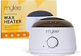 Mylee Salon Quality Waxing Kit Rose Wax Heater Strips Spatulas Lotion view 3