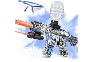 FLUORSPAR BLASTER Electric Gel Ball Blaster, Gel Ball Blaster Automatic, for Outdoor Activities - Shooting Team Game, Ages 14+, Blue