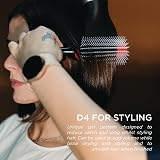 Denman D4 9 Row Rubber Pad Styling Hair Brush Black Detangling Blow Drying Curls view 4