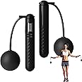 adjustable Digital Counting Skipping Rope - Cordless, Gravity Ball, weight Loss, Burn Calories