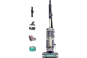 Shark POWERDETECT Upright Vacuum Cleaner with HEPA Filter, Heavy Duty Vacuum with Powerful Suction for Pet Hair Pickup, DuoClean Technology, Powered Lift-Away, Ideal for Carpets & Hardfloors, AZ4002