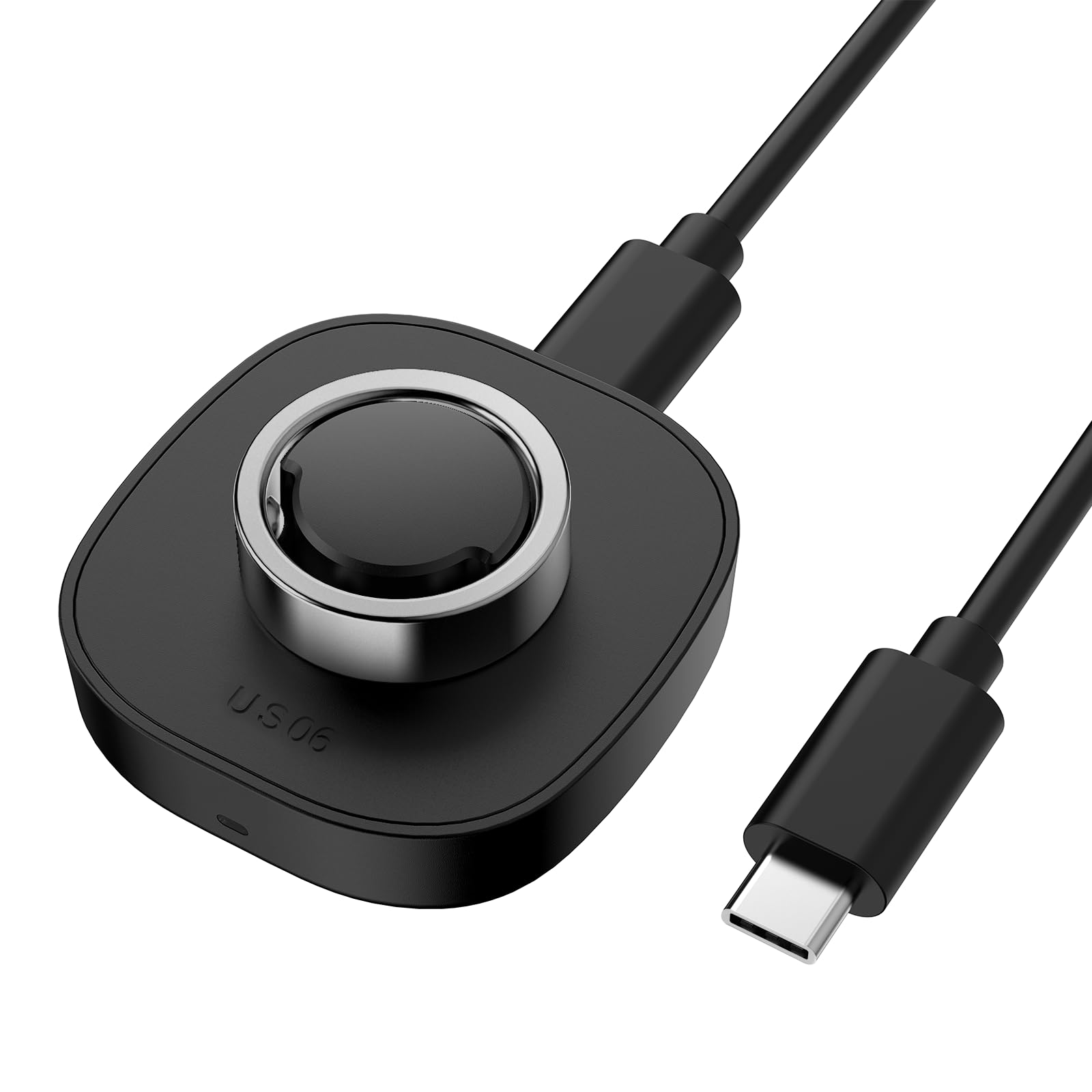 Photo 1 of Compatible with Oura Ring Gen3 - Smart Ring Charger Size 6, Portable Safe Charging Dock with USB-C Cable