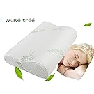 Memory Foam Neck Pillow - Contour Care Pillow Sleeper Orthopedic,  Anti Snore to Prime Soft Supportive Comfortable Washable Sleep Pillow 50×30cm