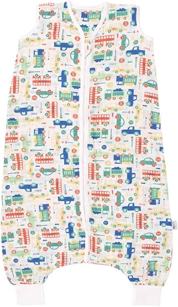 Slumbersac Muslin Sleeping Bag With Feet Approx 0 2 Tog Cars 3 4 