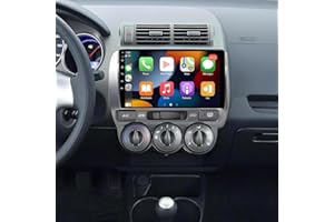 9 inch Android 14 Car Stereo for Honda Fit Jazz 2002-2008 Radio Upgrade, 4+64G Touchscreen Radio Honda Fit Jazz Head Unit Blu