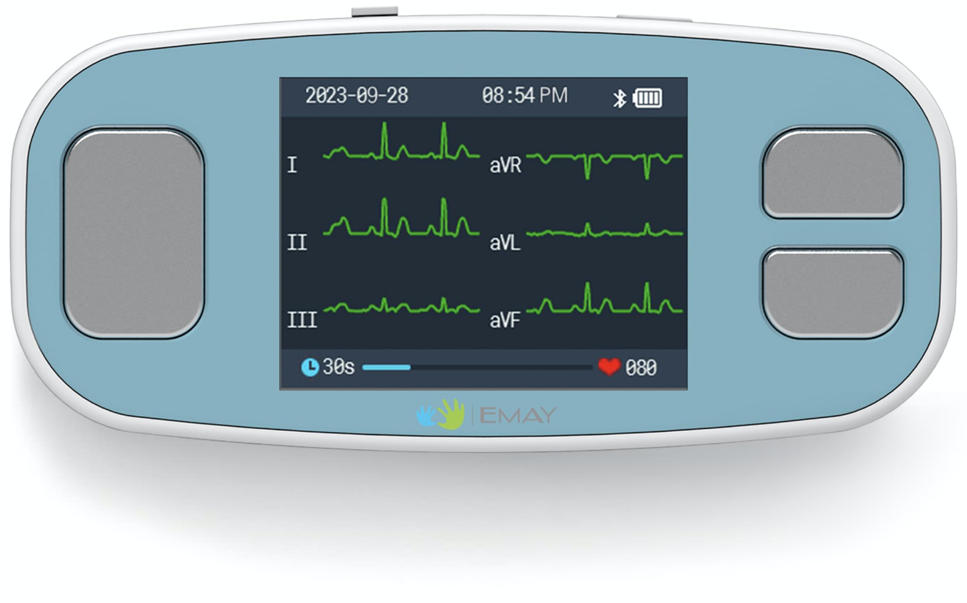 EMAY 6L Portable ECG Monitor | Record ECG and Heart