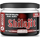 25g Shilajit Pure Himalayan Organic - Shilajit Resin Contains Natural Fulvic, Humic Acid & 85+ Trace Minerals - Support for Energy Production, Brain Health, Immune System & Body Balance